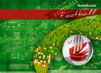 Prestige notesbog Fodbold, A6, 100 ark, bur