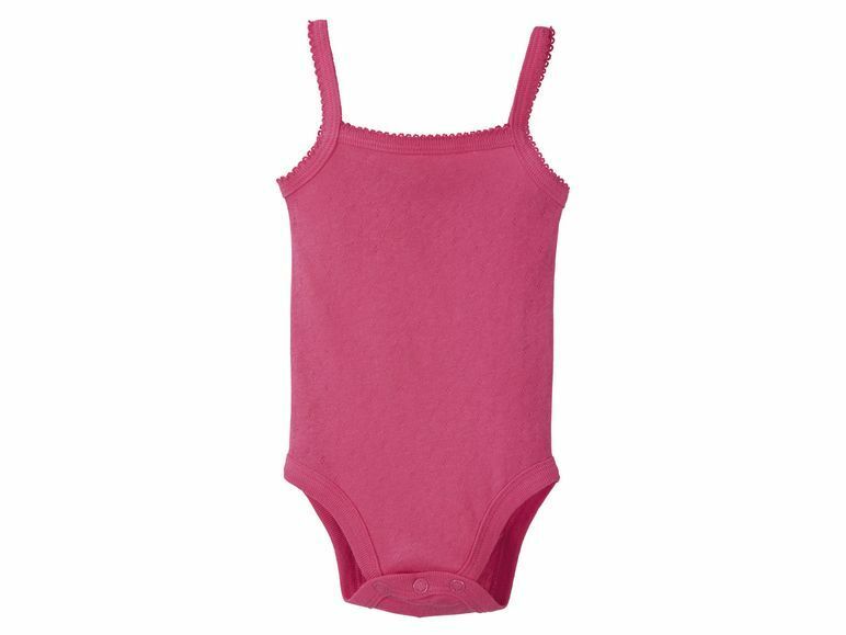 Bodysuit baby Lupilu 74-80 méret rózsaszín