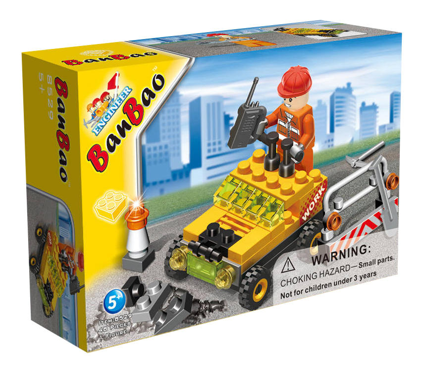 Máquina de construção BanBao de plástico construtor