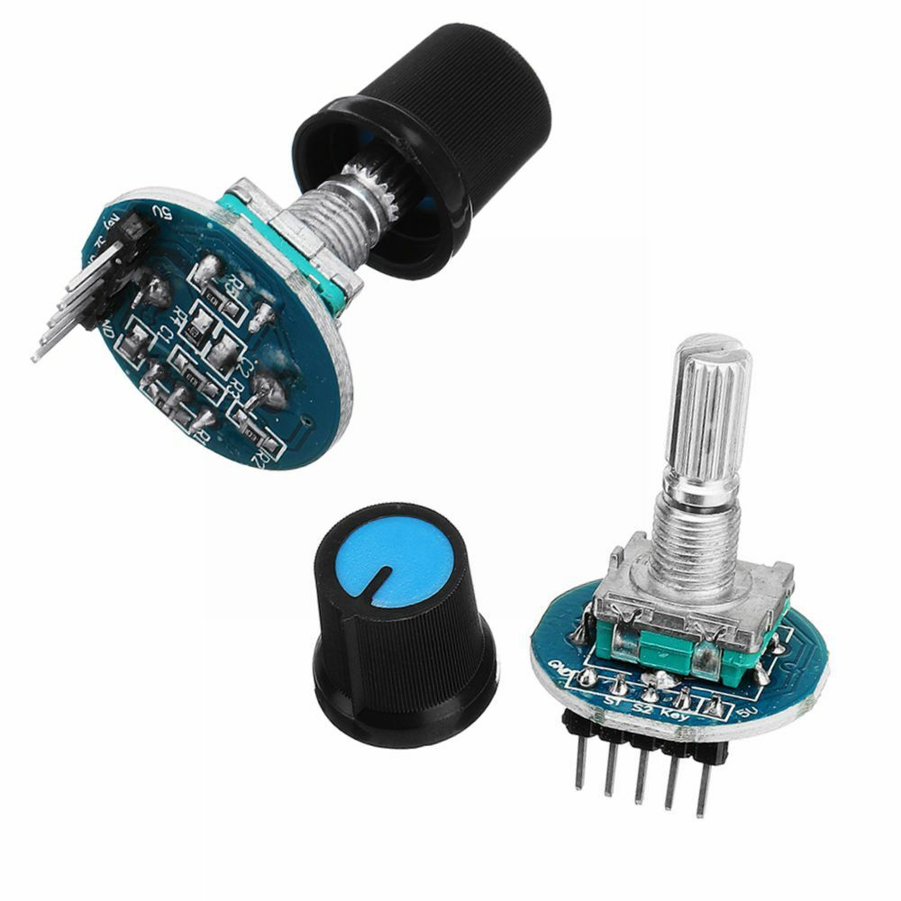 Tappo potenziometro rotante Manopola di controllo digitale Modulo decodificatore ricevitore Modulo Geekcreit per encoder rotativo Arduino - prodotto