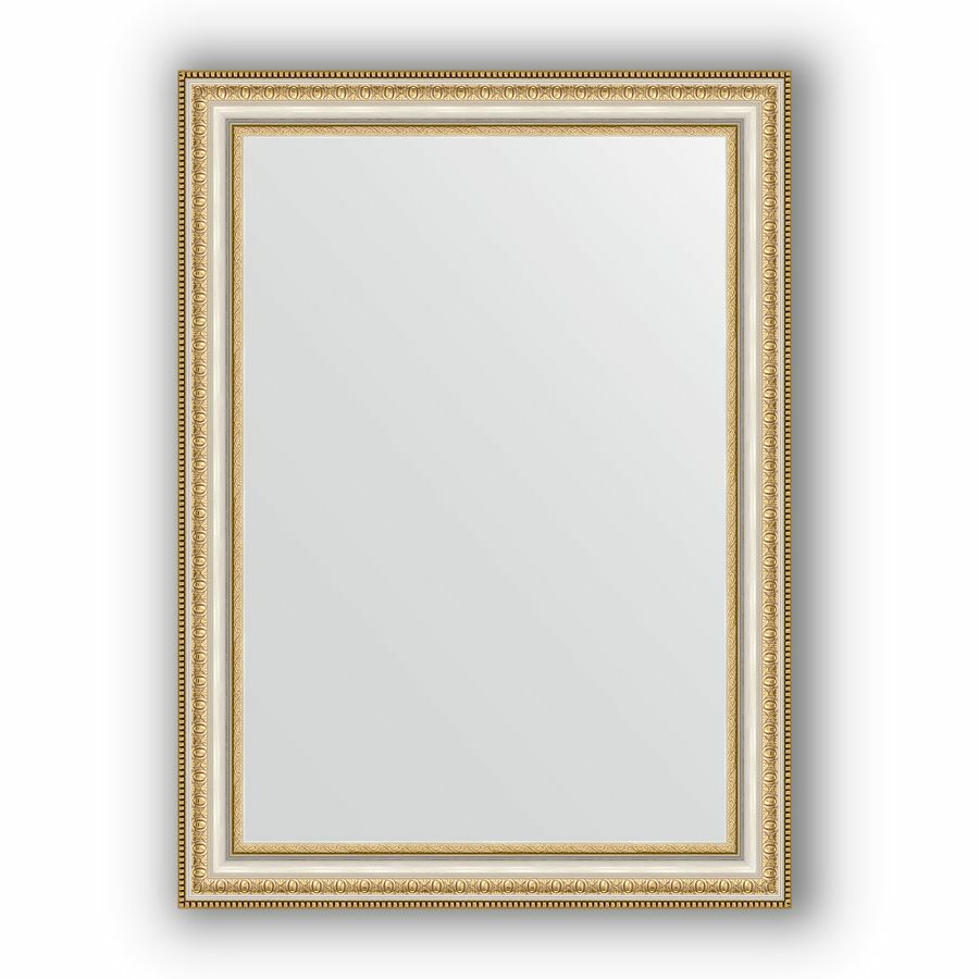 Ogledalo 55x75 cm zlate kroglice na srebrni Evoform Definite BY 0797