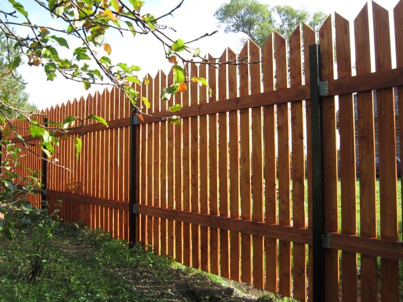 lesene oblikovanje ograje