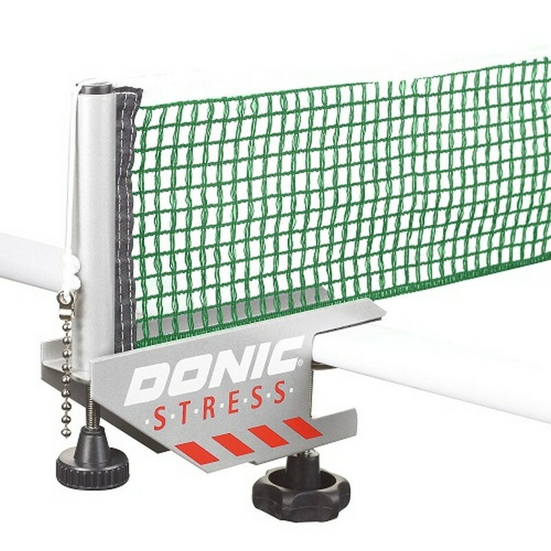 Masa tenisi ağı Donic Stress gri-yeşil