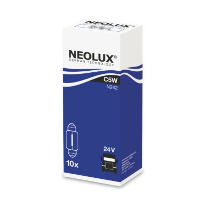 Lampa samochodowa NEOLUX, C5W, 24 V, 5 W, N242