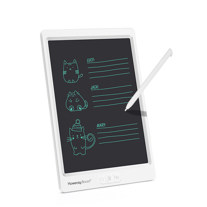 Inch LCD -skrivebord Elektronisk tegning Skrivebræt Bærbar håndskrift Notepadgaver til børn Børn