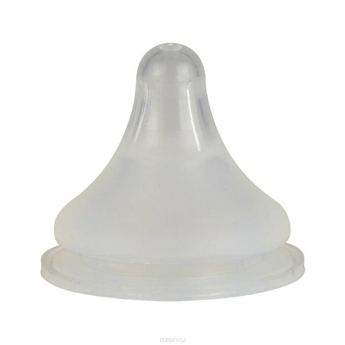 Silicone nipple for baby bottle PIGEON \