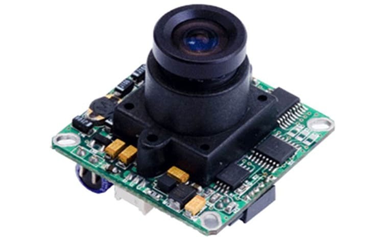 Jeden z typů kamer - modulární, které lze namontovat do jakéhokoli systému