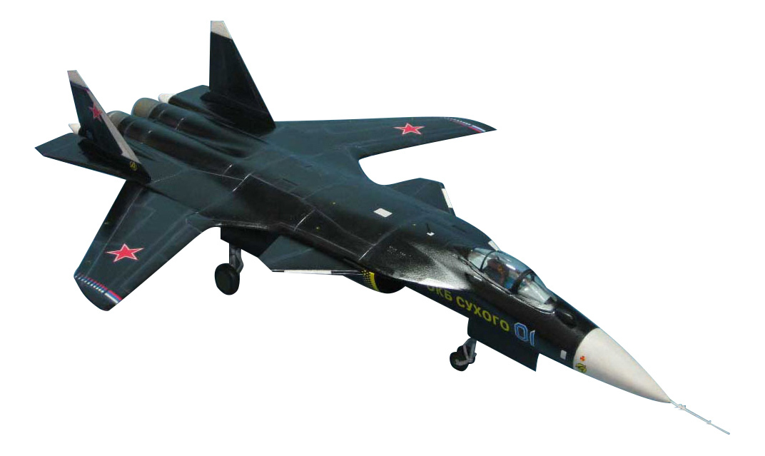 Modell für die Montage Zvezda Aircraft SU-47 Berkut