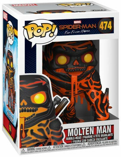 Spider-Man: Figurine de voyou loin de chez soi - POP! - Homme en fusion 9,5 cm