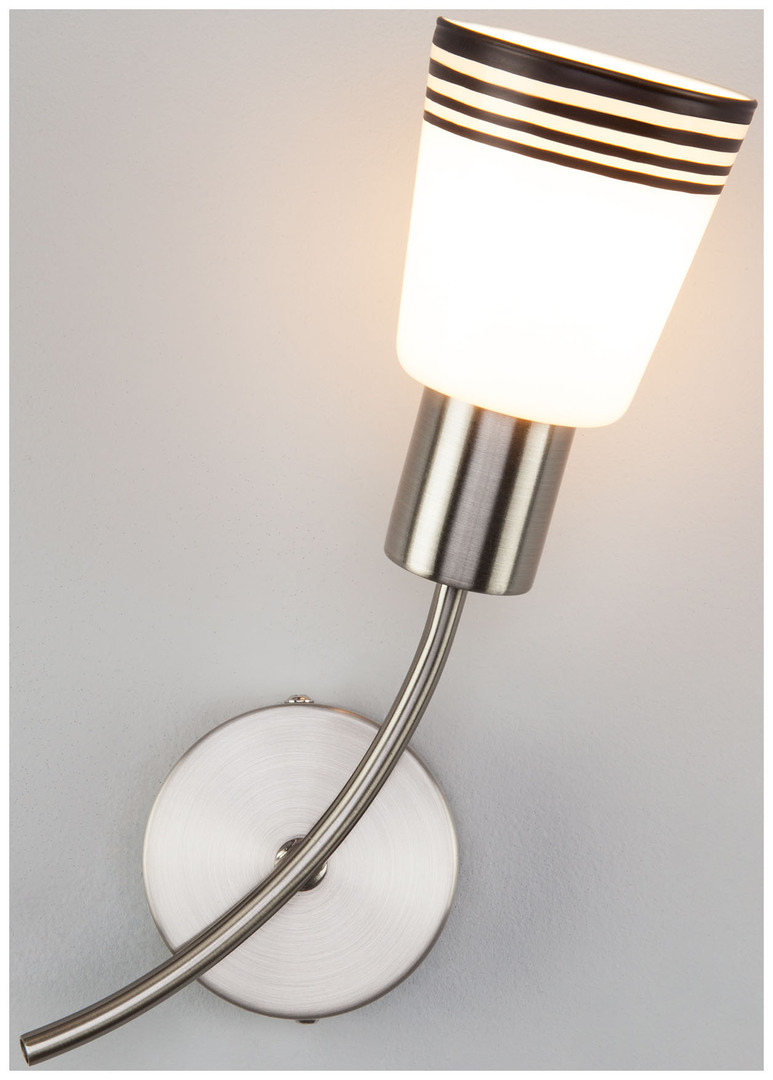 Wall lamp Eurosvet Jenna 30131/1 satin-nickel