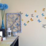 Fjärilar på väggen