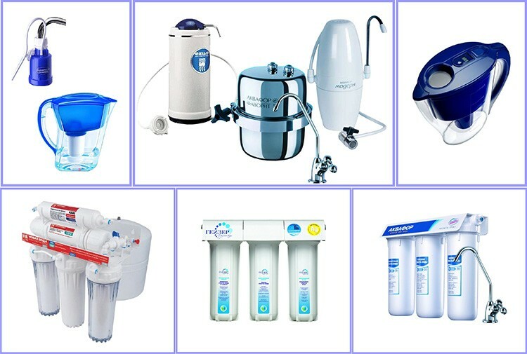 There is a wide variety of systems for water purification on the market: the choice of a specific one depends on the capabilities and needs