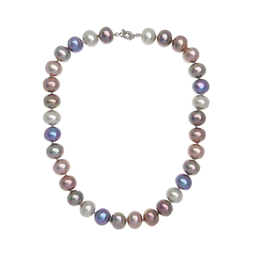 Women's beads My-bijou 303-1102 purple / beige / pink