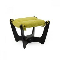 Bench Comfort. Model 11.2, body color: wenge, fabric color: verona apple green