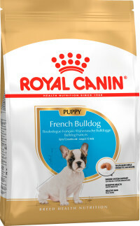 „Royal Canin French Bulldog Puppy“ sausas maistas, skirtas prancūzų buldogų šuniukams (iki 12 mėnesių), 3 kg