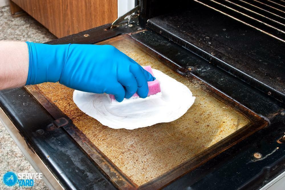 Kako pranje pečice koksa in staro maščobe doma?