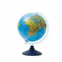 Globe interaktywna fizyczna i polityczna, reliefowa, podświetlana (baterie) 250 mm