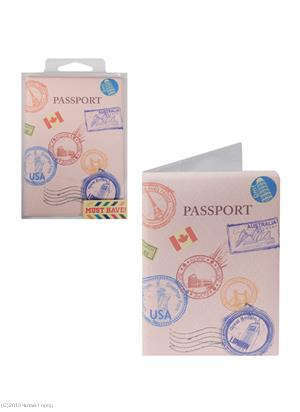 Reisepasshülle Siegel verschiedener Länder (PVC-Box)