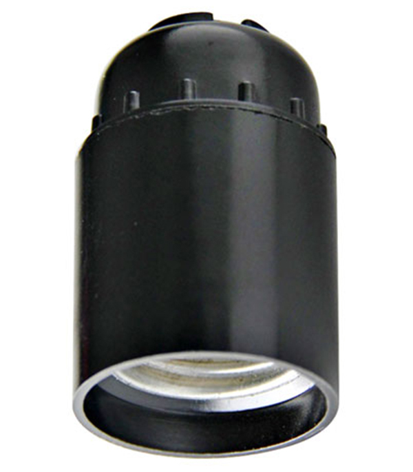 E27 SVET lampeholder, carbolite