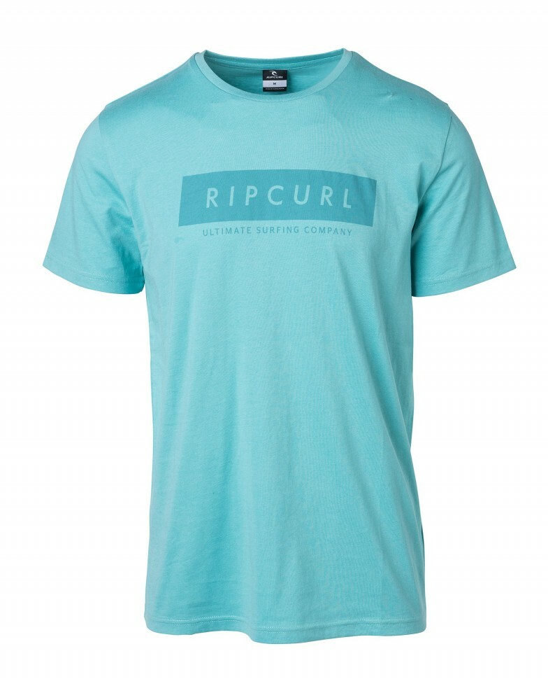RIP CURL Undertow Logo T-Shirt Nilblau
