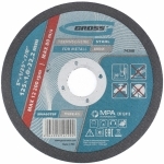 Metal için kesme diski, 125 х 1.0 х 22 mm GROSS 74368
