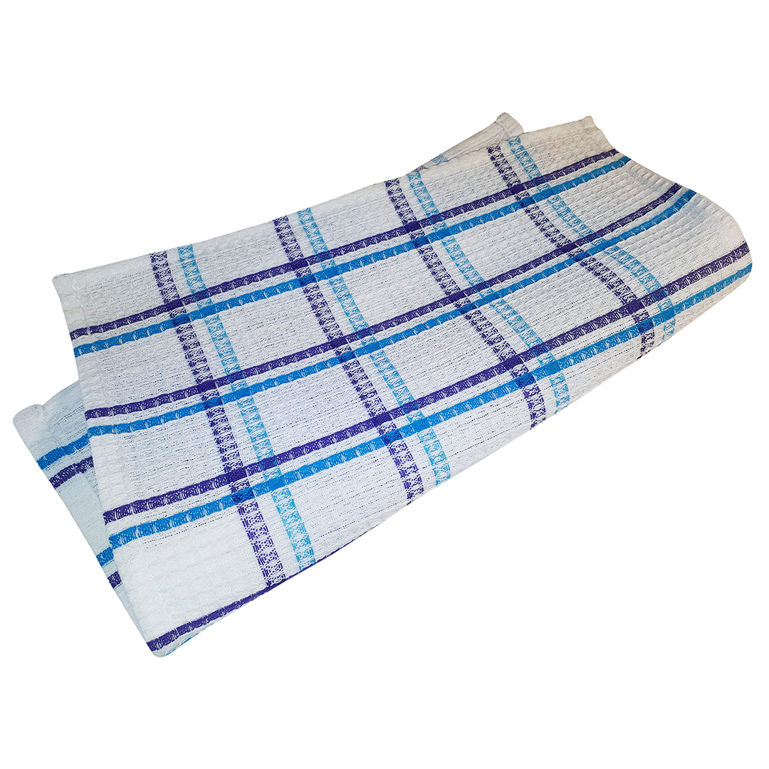 Vaffelhåndkle BELEZZA Palmira 070, størrelse 30x30cm, flerfarget, blå, 200 g / m2, 100% bomull, 6128977