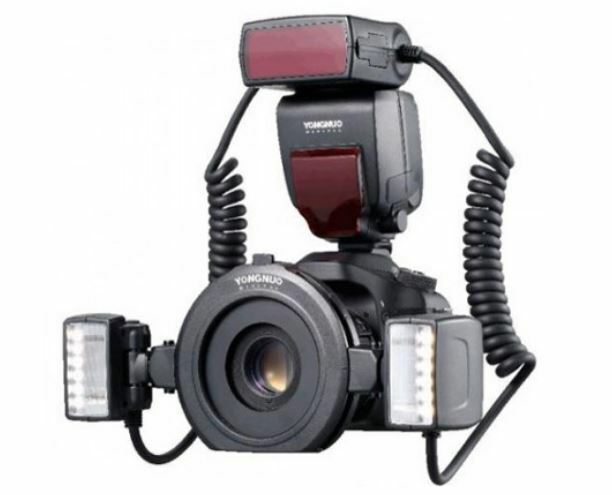 Yongnuo YN-24EX Macro TTL Flash para Canon