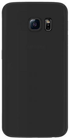 Deppa Sky Case voor Samsung Galaxy S6 Edge (SM-G925) kunststof zwart + beschermfolie)
