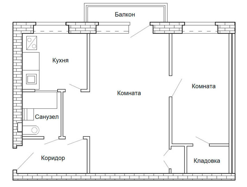 Chrusjtjovs layout kan inte kallas framgångsrik