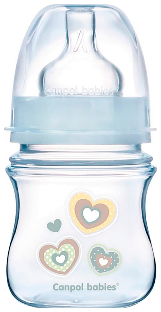 Flaske Canpol EasyStart anti-kolik PP, 0+ måneder, 120 ml, 35/216, hvid