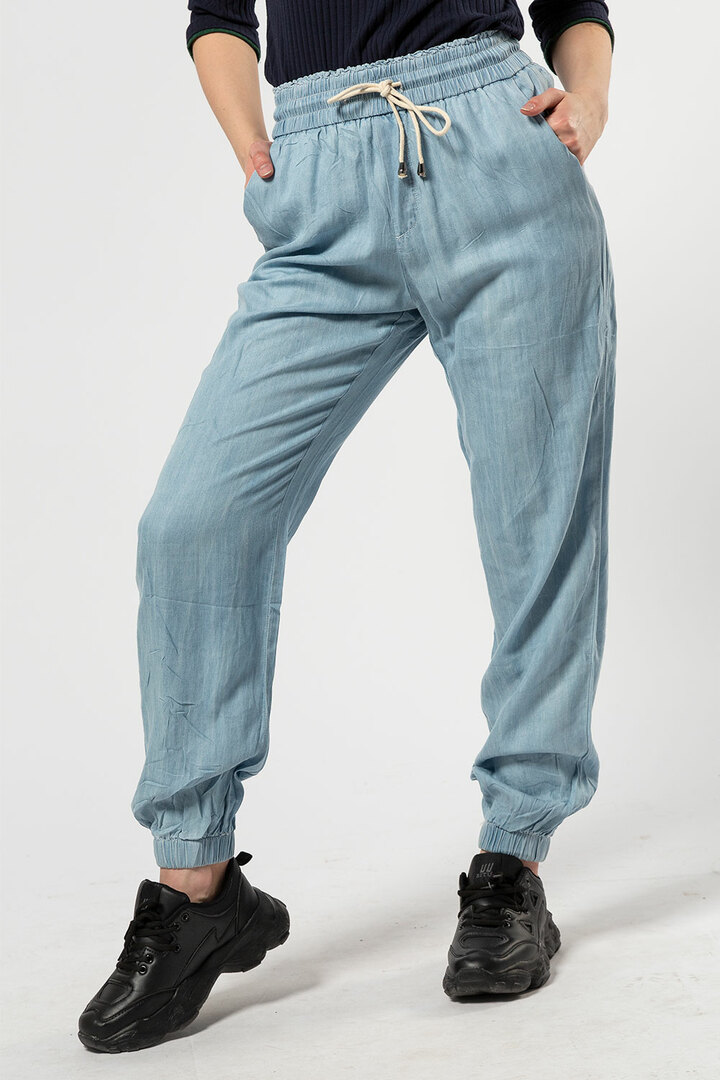 Pantalones para mujer Y.T.Q. B352 (25, azul)