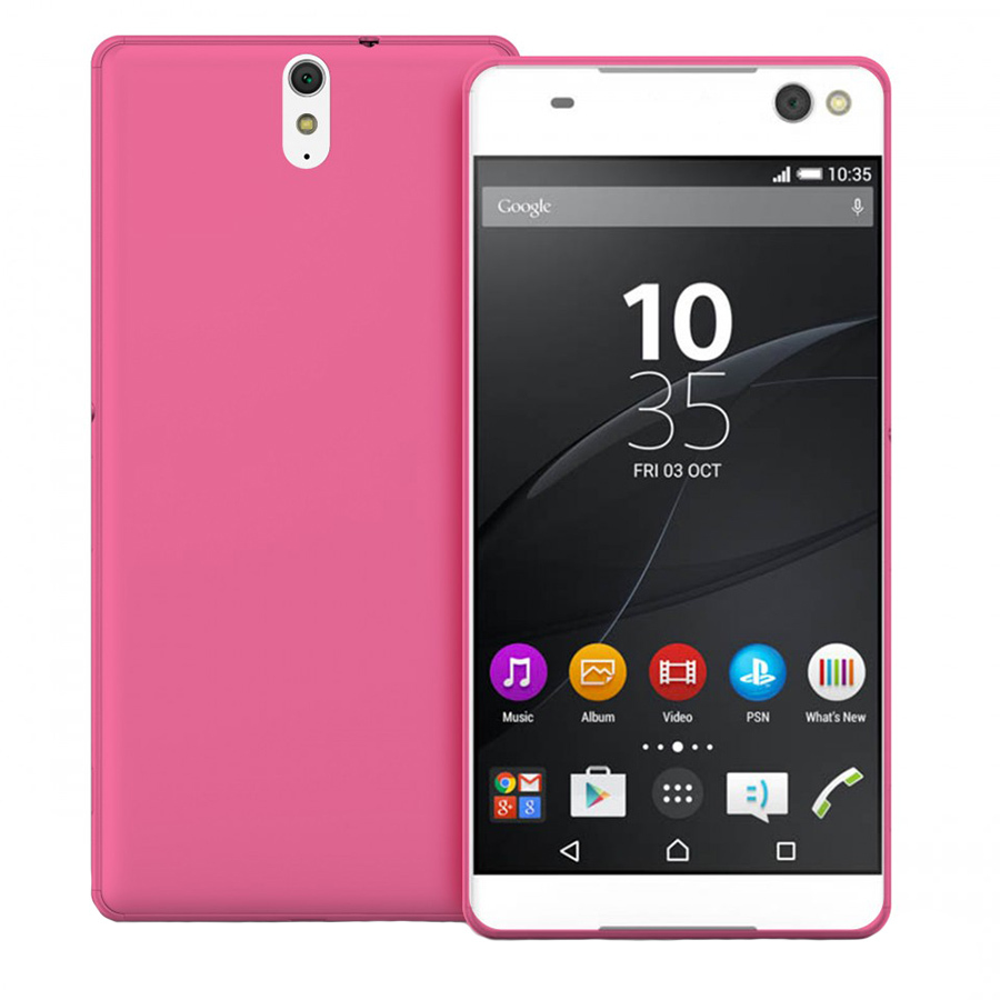 Case Puro til Sony Xperia C5 ULTRA Pink