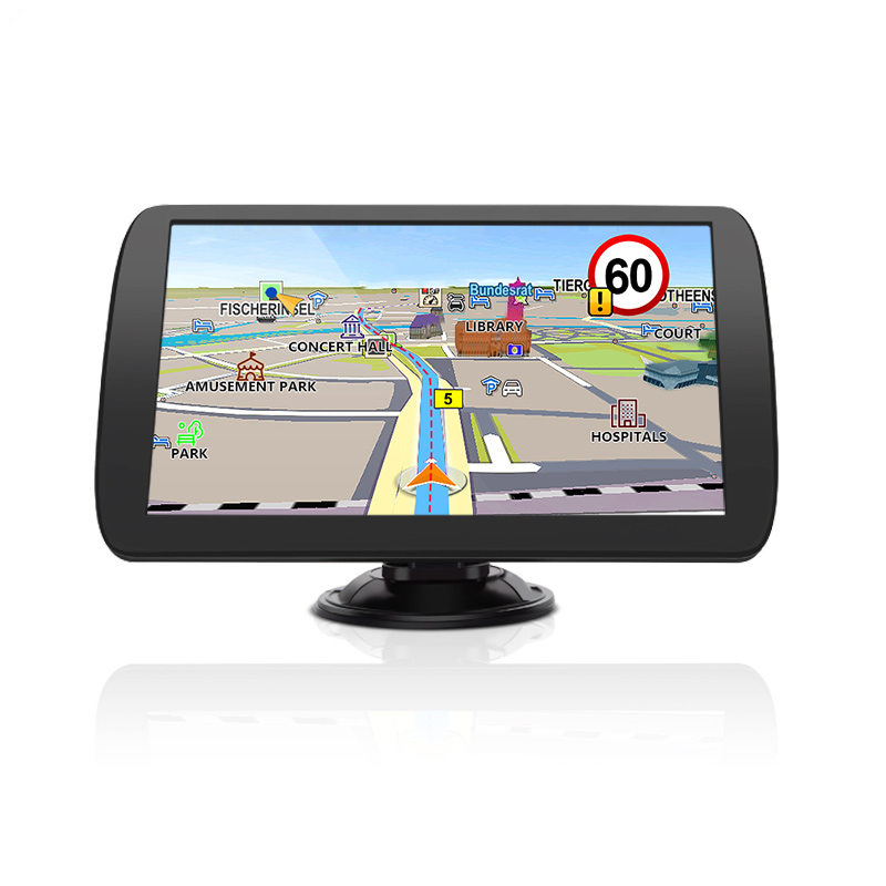 Voiture DVR GPS navigation FM Bluetooth AVIN Navitel Carte de l'Europe Sat nav Camion GPS navigateurs voiture