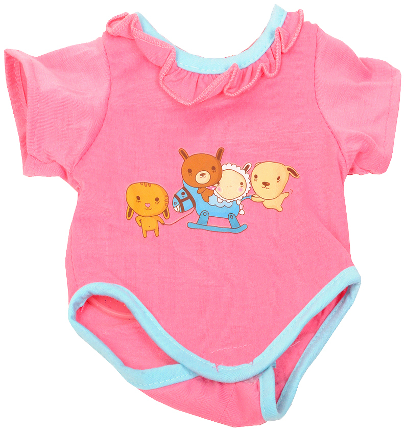 Bebekler için bir dizi giysi Musi-Pushi Little mods Bodysuits 42 cm