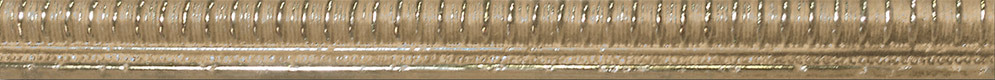 Rocersa List porseleinen steengoed. Chrono Crème rand 2,5х31,6