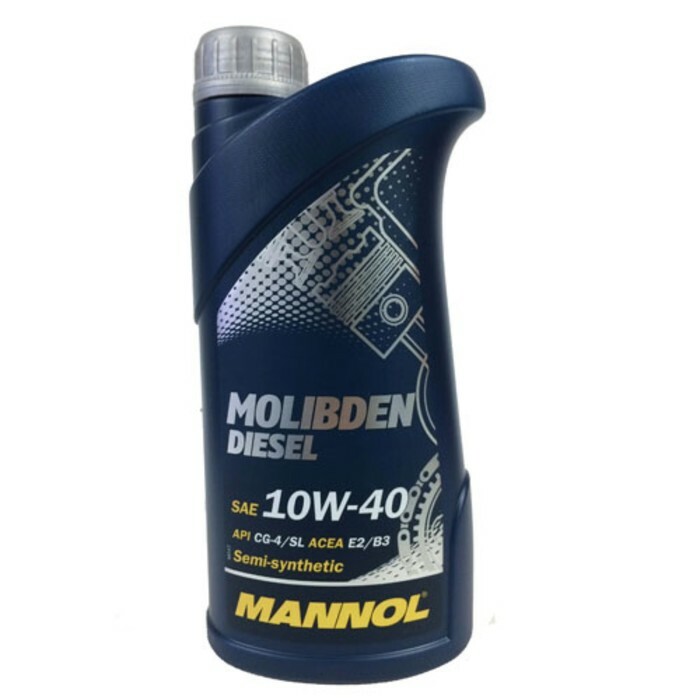 Motorno olje MANNOL 10w40 p / s Molibden Diesel, 1 l