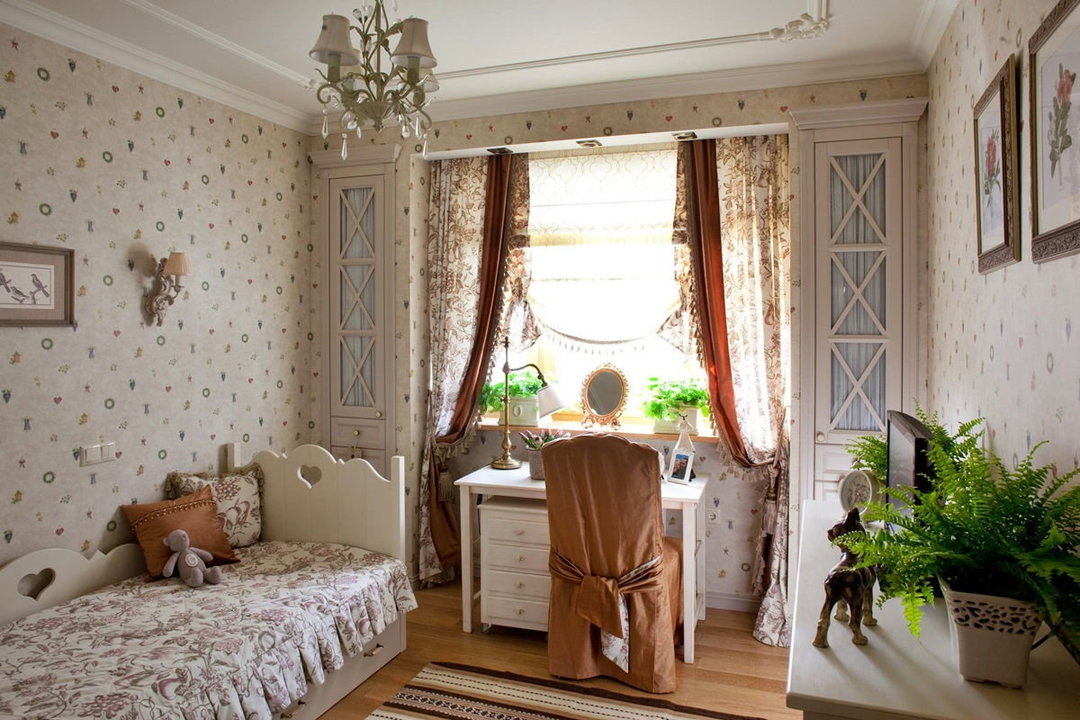 Möbler för teen rummet: garderober, sviter och andra typer, design foto