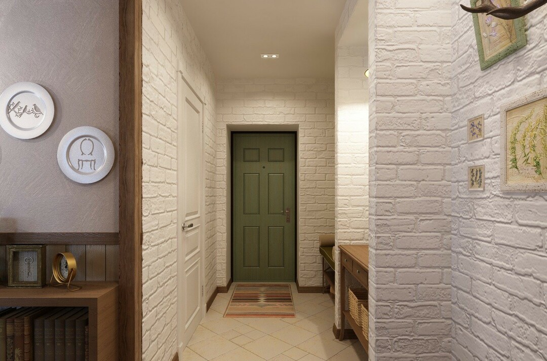 Aydınlık koridor: aydınlık bir odanın iç örnekleri, tasarım fotoğrafları