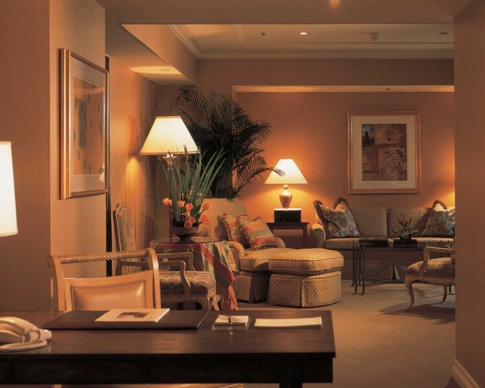 Osvětlení relaxačního prostoru v útulné místnosti
