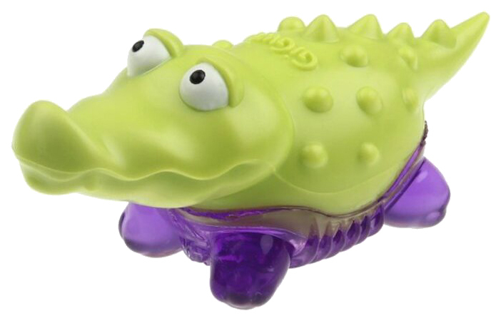 Spielzeug für Hunde GiGwi Suppa Puppa Krokodil mit Quietsche