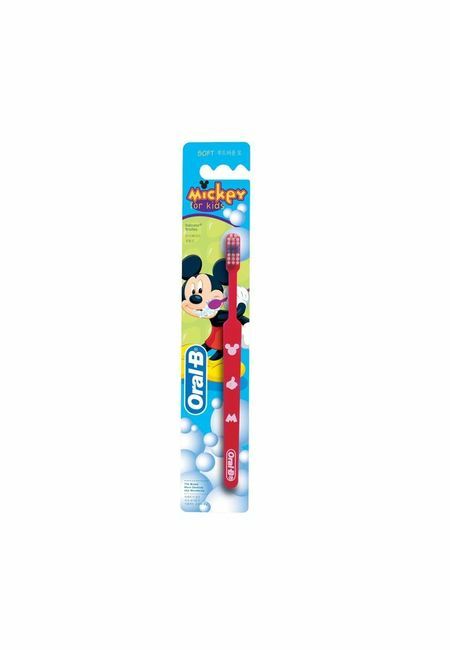 Mickey za otroke 20 mehka zobna ščetka 1 kos Oral-B