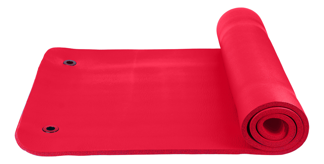 Fitnessport fitness szőnyeg FT-EM-10-R piros 15 mm