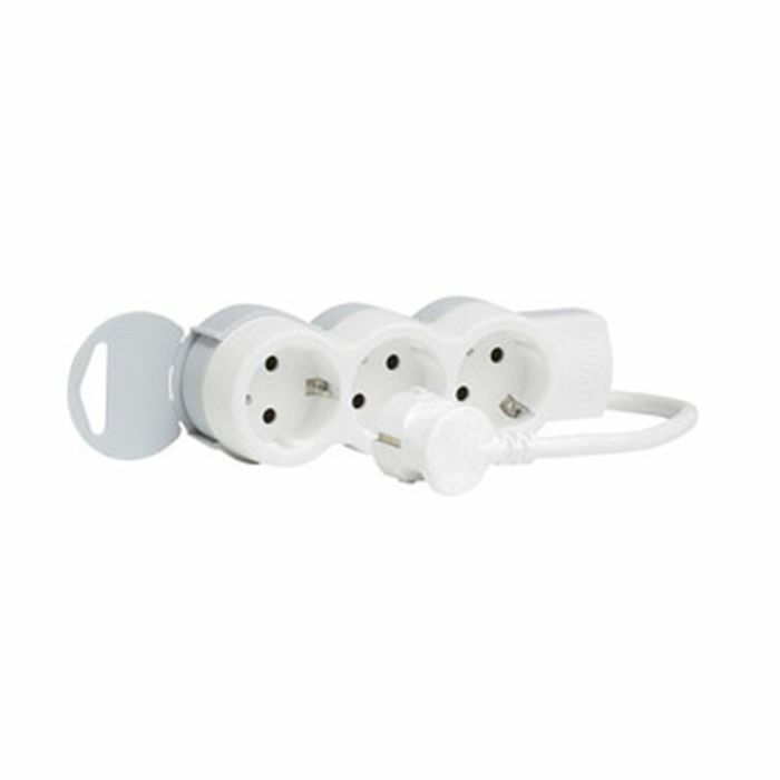 Legrand extension socket, 3-gang, grounded, without cord 695004