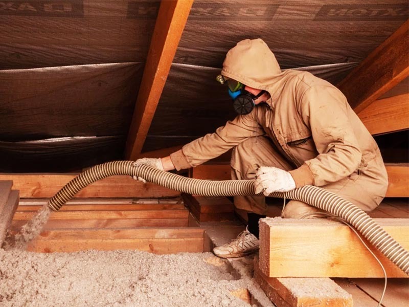 How to insulate the floor and ceiling in the house for free