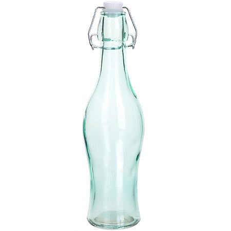 Flaska med 0,500 l glas med LR -lock (x24)