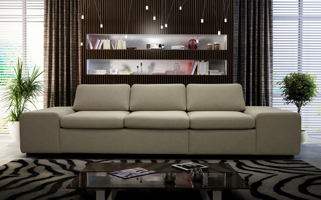 Sådan vælges en sofa i stuen: de vigtigste valgkriterier, fotos af smukke designs