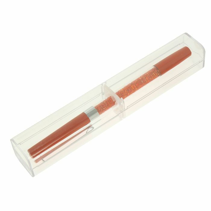 Darčekové guľôčkové pero v plastovom kufríku NEW STRAZ oranžová