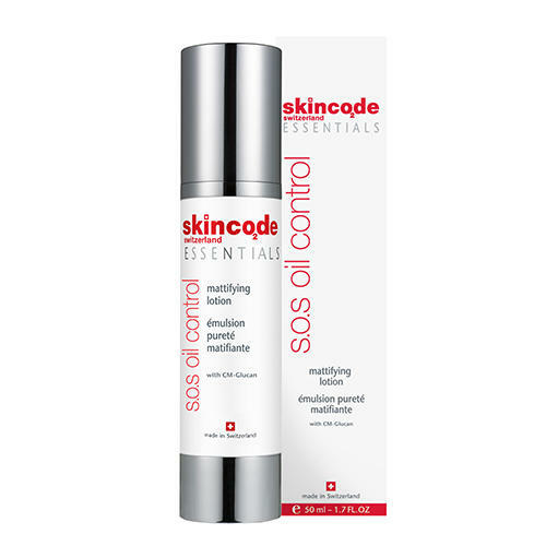 SOS Loción matificante para pieles grasas, 50 ml (Skincode, S.0.S Oil Control)
