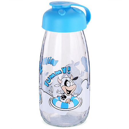 Bottle for drinks glass 0.25 l BLUE MB (x24) 80539-1