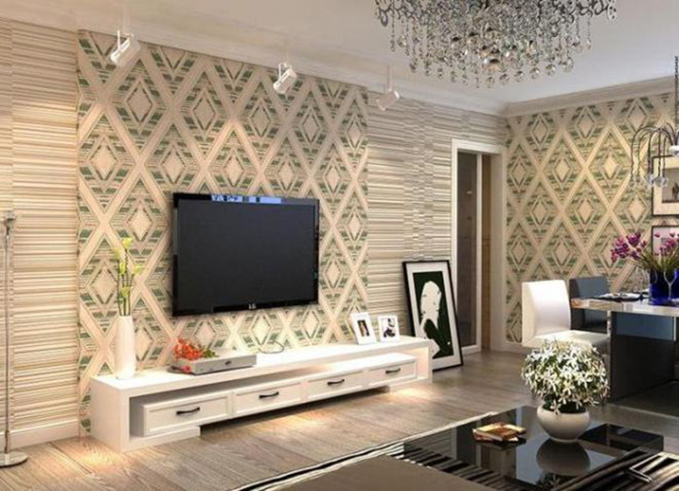 Chic, sophisticated and fashionable: wallpapers in the living room, photos of interiors